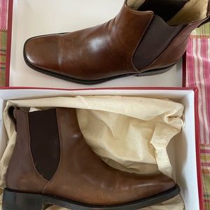 Salvatore Ferragamo Leather Men’s slip on boot